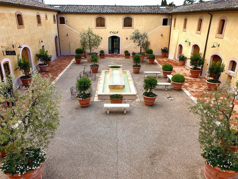 Castello di Casole garden 6