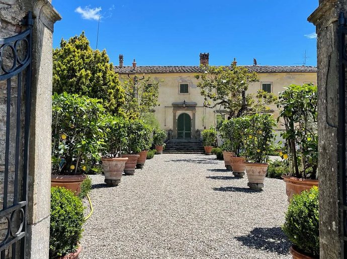 Villa La Pagliaia garden 6